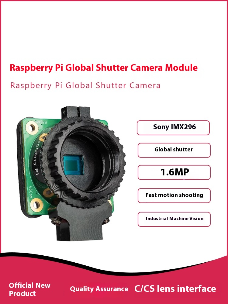 1.6MP Premium Global Shutter C - Raspberry Pi Global Shutter Camera Imx296 recension och pris